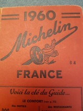 Guide Michelin 1960 prix en dollars 