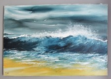 Patrick Macé / Huile sur toile tendue / Art moderne - 2014.  (Collection privée)