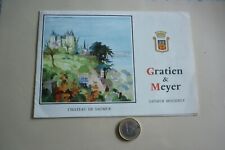 PETIT CATALOGUE / PUB SAUMUR MOUSSEUX *GRATIEN & MEYER *