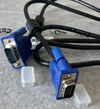 Câble VGA VGA 1,45 m Mâle/Mâle pour Ecran PC Moniteur Vidéoprojecteur