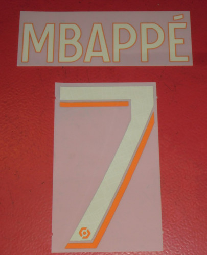 Flocage officiel mbappe 7 - officiel,
