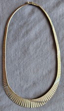 Collier draperie en argent