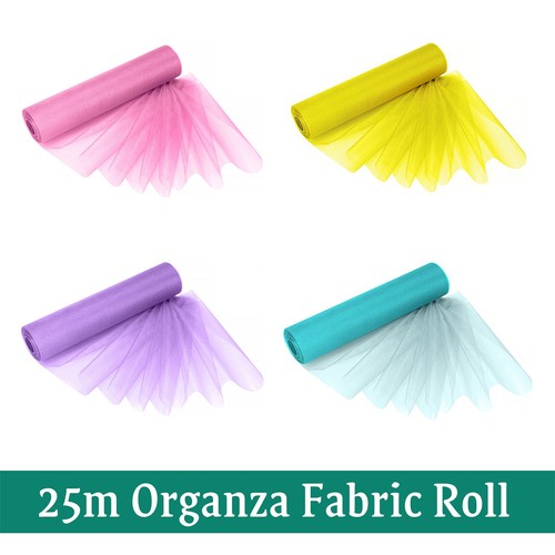 Organza rouleau neige extra - organza,