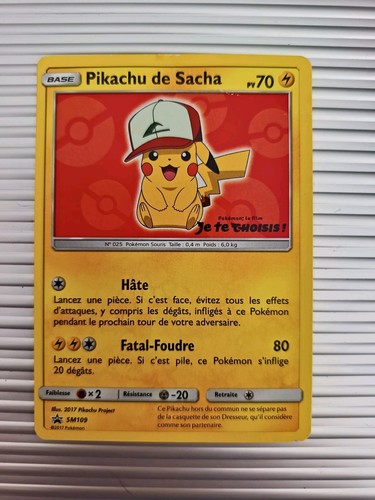 Carte pokémon pikachu - carte,