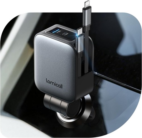Lamicall chargeur voiture - chargeur, 4