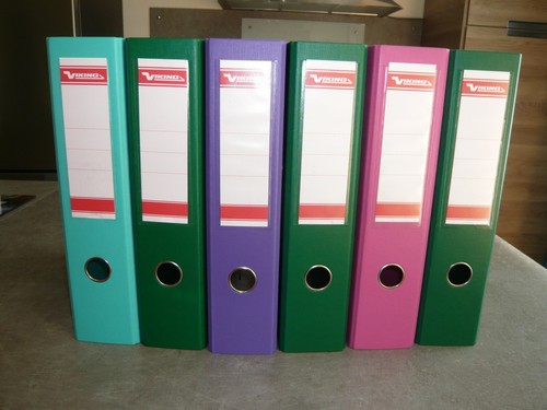 Lot classeurs levier - lot, a4