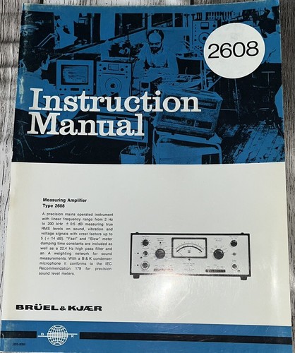 Bruel kjaer instruction - bruel,