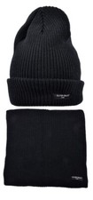 Pack Bonnet Tour de Cou Homme OLIVER GRANT Couleurs - PACK 4512 NOIR, Taille - 