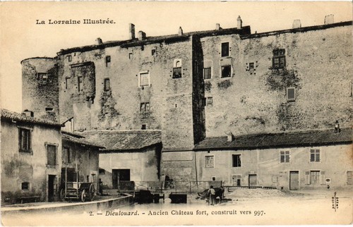 Cpa dieulouard ancien chateau - cpa,