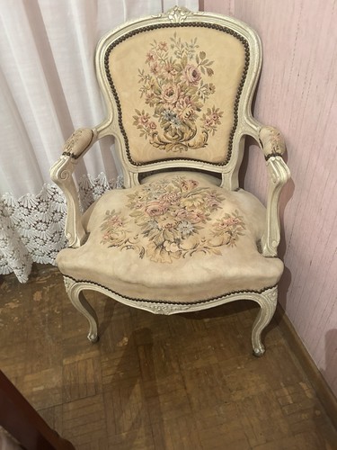 Fauteuil ancien style louis - ancien,