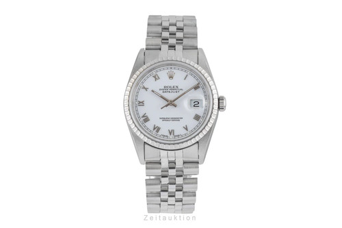 Rolex datejust white roman - rolex,