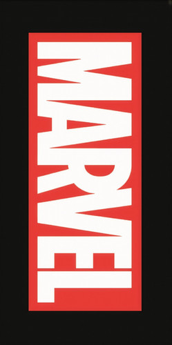 Marvel logo serviette bain - marvel,