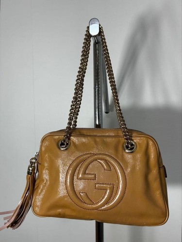 Sac bandoulière gucci cuir - sac,