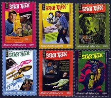 Marshalls 2019 Star Trek MNH