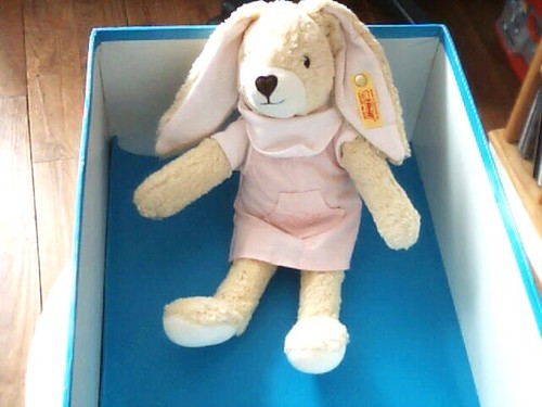 Doudou 5866 peluche lapin - doudou,
