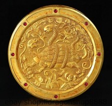 4.8 "dynastie 24K plaqué or