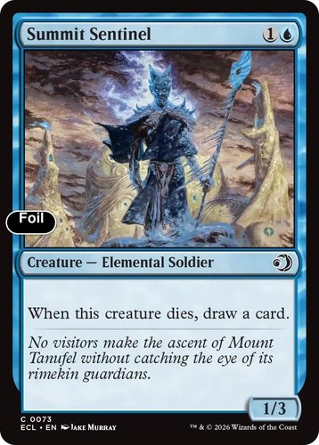 Summit sentinel foil lorwyn - sentinel,