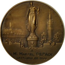 France, Médaille, Lille a bien Mérité la Patrie, 1966, Charles, VZ+