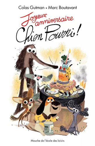 Joyeux anniversaire chien - joyeux,