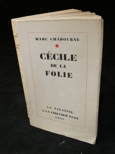 Marc chadourne cécile de - chadourne,