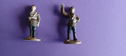 Figurines alu motards - figurines,