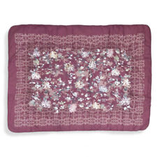 Plaid capitonné pour canapé GABEL 130x170 cm Bordeaux nuage