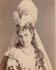 PHOTO CDV MISS NEILSON ACTRICE