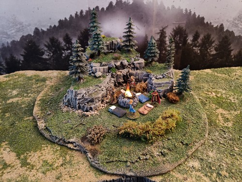 Décor campement jdr d - jdr, d&d