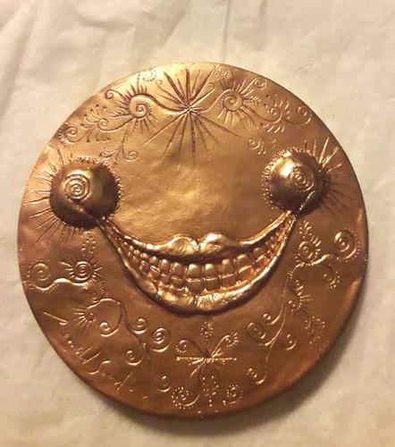Medaille humour sourire 69mm - medaille, l'humour