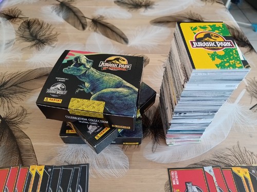 Cartes panini jurassic park - cartes,