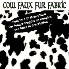 Noir Frisonnes Vache Imprimé