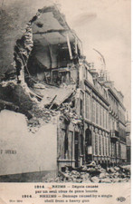 Carte postale REIMS - Dégats