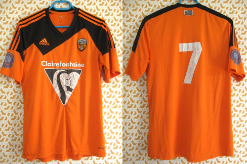 Maillot lorient porté 7 - porté, #7