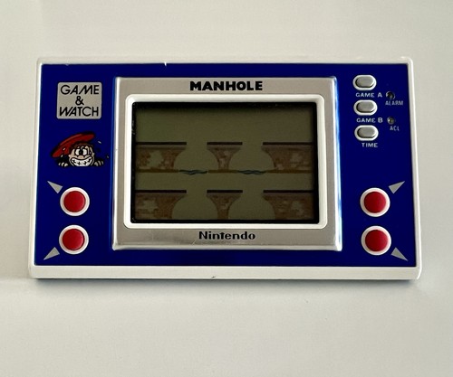 Nintendo game watch manhole - nintendo, nh