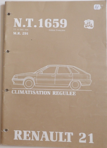 Manuel atelier renault nt - d'atelier,