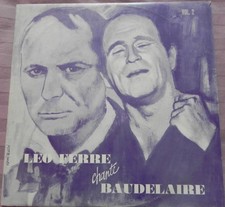 LÉO FERRÉ   " LÉO FERRÉ chante BEAUDELAIRE "  Barclay 80.358  ( LP 33t  TBE)