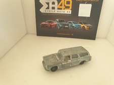 Majorette rail route Peugeot 404 break blanche à restaurer