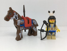LEGO Western : Indien a Cheval - Figurine Personnage - Set 6766 6763 6748 ww016