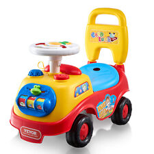 VEVOR Voiture à pousser porteur auto pour tout-petits de 1-3 ans multicolore