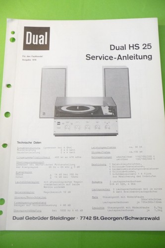 Manuel service pour - de,