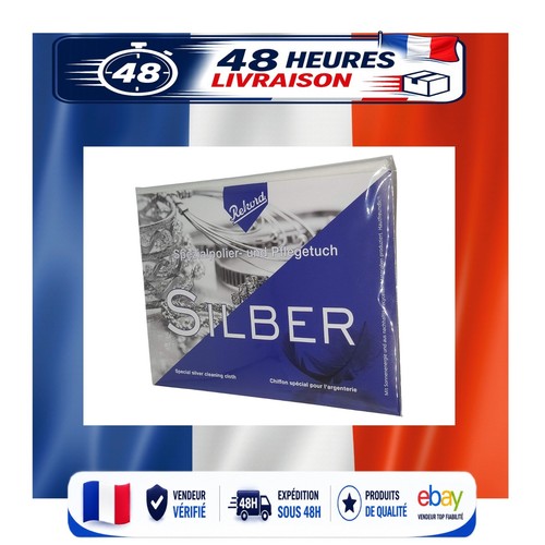 Chiffon nettoyage argent