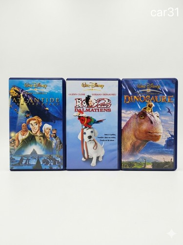 Lot cassettes vhs walt - vhs,
