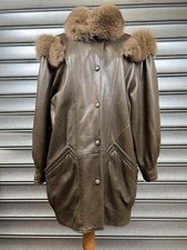 Veste Vintage Cuir Véritable