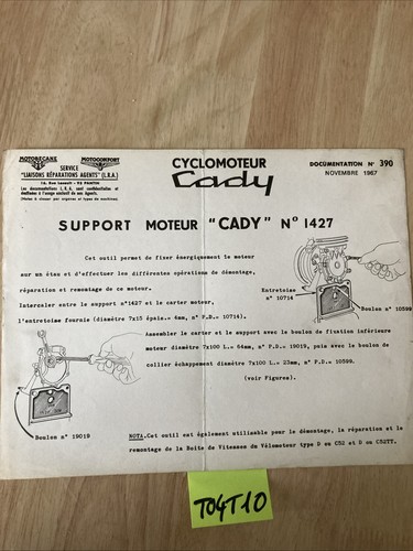 Note technique 1967 - technique,