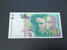 Billet De 500 Francs Pierre Et
