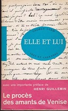 Elle et lui, SAND GEORGE