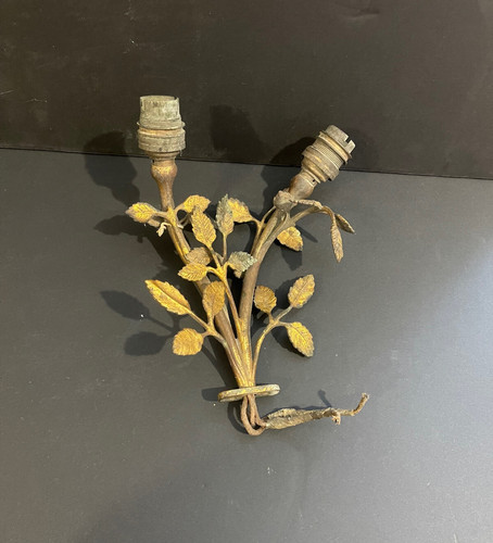 Luminaire vintage bronze - , doré