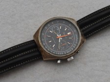 MONTRE CHRONOGRAPHE /vintage herlux /VALJOUX 7733