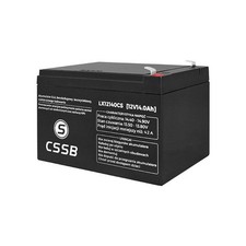 Batterie Gel 12V 14Ah Rechargeable Sans Entretien Composition AGM Universelle UK