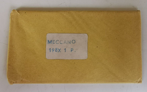 Meccano plaque a - meccano,